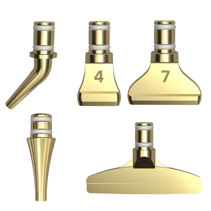 

5PCS 5D Diamond Painting Tool Metal Point Drill Pen Heads Stainless Steel Resin Pen Replacement Pen Tips Multi Placer Tip
