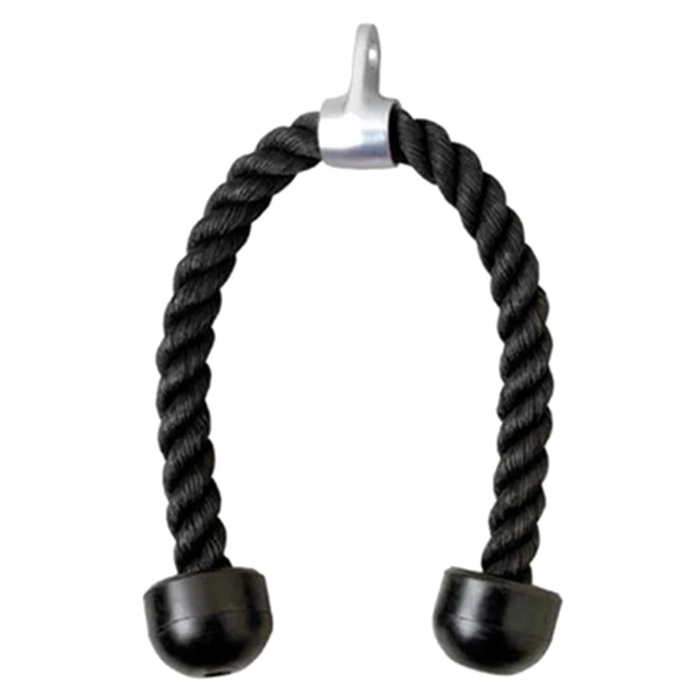 Triceps Workout Pull Rope Heavy Duty Solid PU Ends Fitness Bodybuilding Ropes THJ99 | Спорт и развлечения