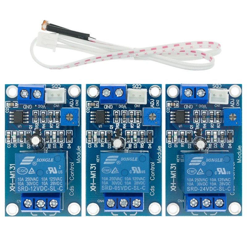 XH M131 DC 5V 12V 24V 10A выключатель светильник светом реле фоторезистора модуль