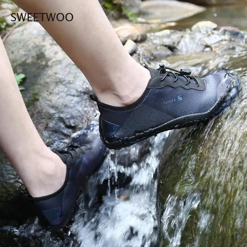 

Quick Drying Upstream Shoes Men Aqua Shoes Barefoot Swimming Shoes Women Breathable Hiking Sport Shoes River Sea Water Sneakers