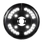 Фонарь-зонтик портативный, 24 светодиода, 3 режима подсветки, USB-зарядка