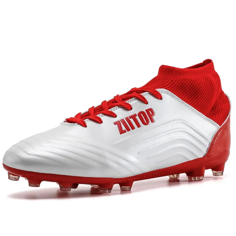 8520white Football Boots Turf Soccer Shoes Crampons Superfly Breathable Cheap Original TF Kids Football Futsal Boots Sneakers Men Cleats - Цвет: 8520white