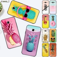 pink gold art marble printed pineapple fruit phone cover for samsung j6 j7 j2 j5 prime j4 j7 j8 2016 2017 2018 duo core neo
