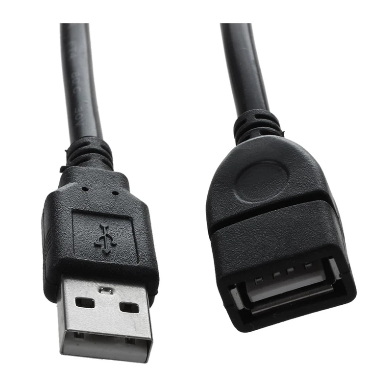 Ультратонкий телефон с 4 USB портами и 2 0 черного цвета кабель удлинитель для ПК