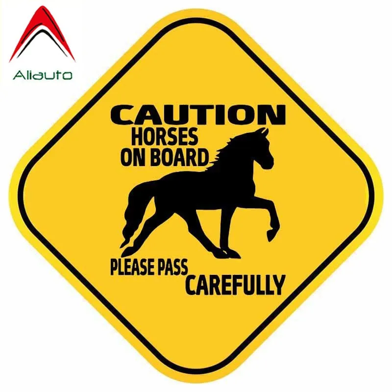 Наклейка на автомобиль лошади борту 13 х13 см|Наклейки автомобиль| |