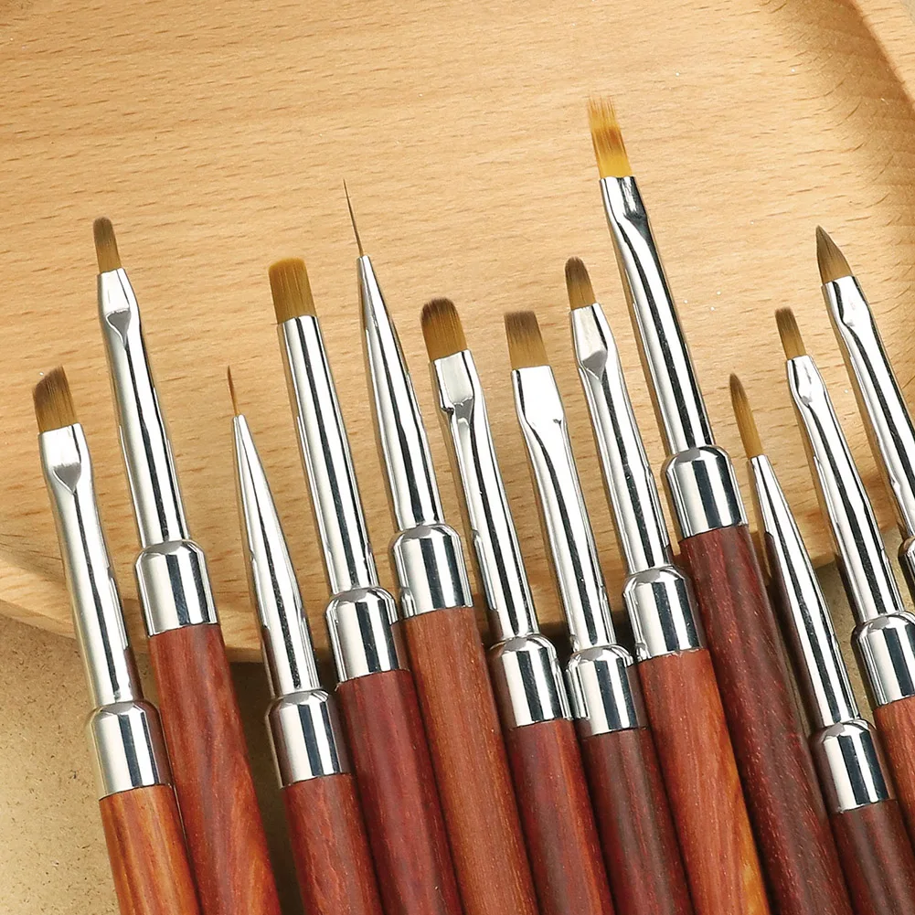 Кисть для дизайна ногтей 1 шт. кисть нанесения лайнера акриловая УФ-гелевая ручка