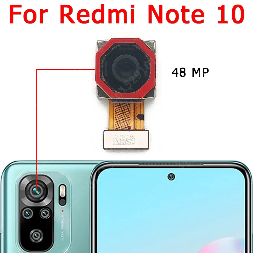 Оригинальная задняя камера для Xiaomi Redmi Note 10 основная большой модуль камеры