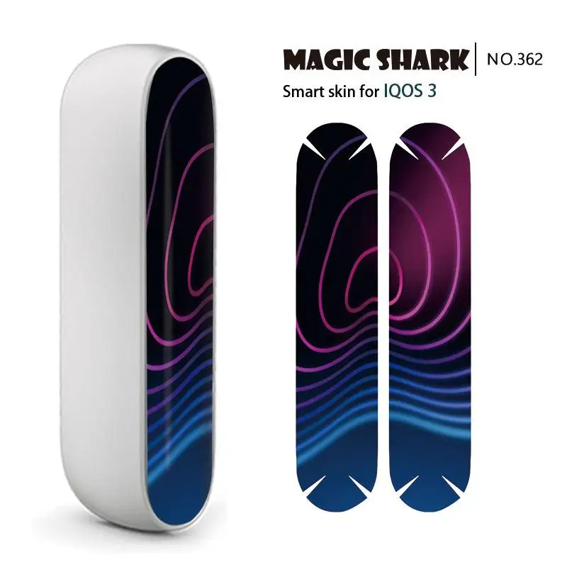 Чехол Magic Shark для IQOS 3 0 Модный чехол из ПВХ с изображением суперзвезды кулак статуя