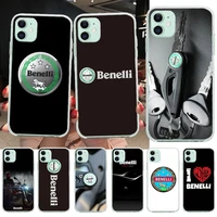 cutewanan motorcycle benelli logo soft silicone tpu phone cover for iphone 11 pro xs max 8 7 6 6s plus x 5s se 2020 xr cover