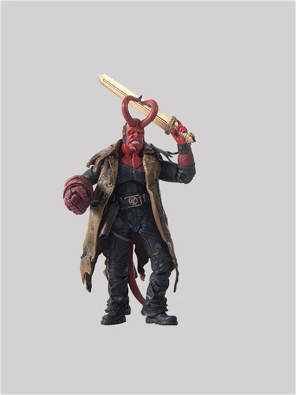 Аниме 20 см секция A 2 поколения Hellboy 6 дюймов ПВХ фигурка Коллекционные Подарочные