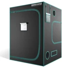 Тент Mars Hydro для выращивания растений в помещении, светоотражающая лавсаровая палатка из холста 1680D, 150x150x200 см со съемным напольным помещением, комнатным растением