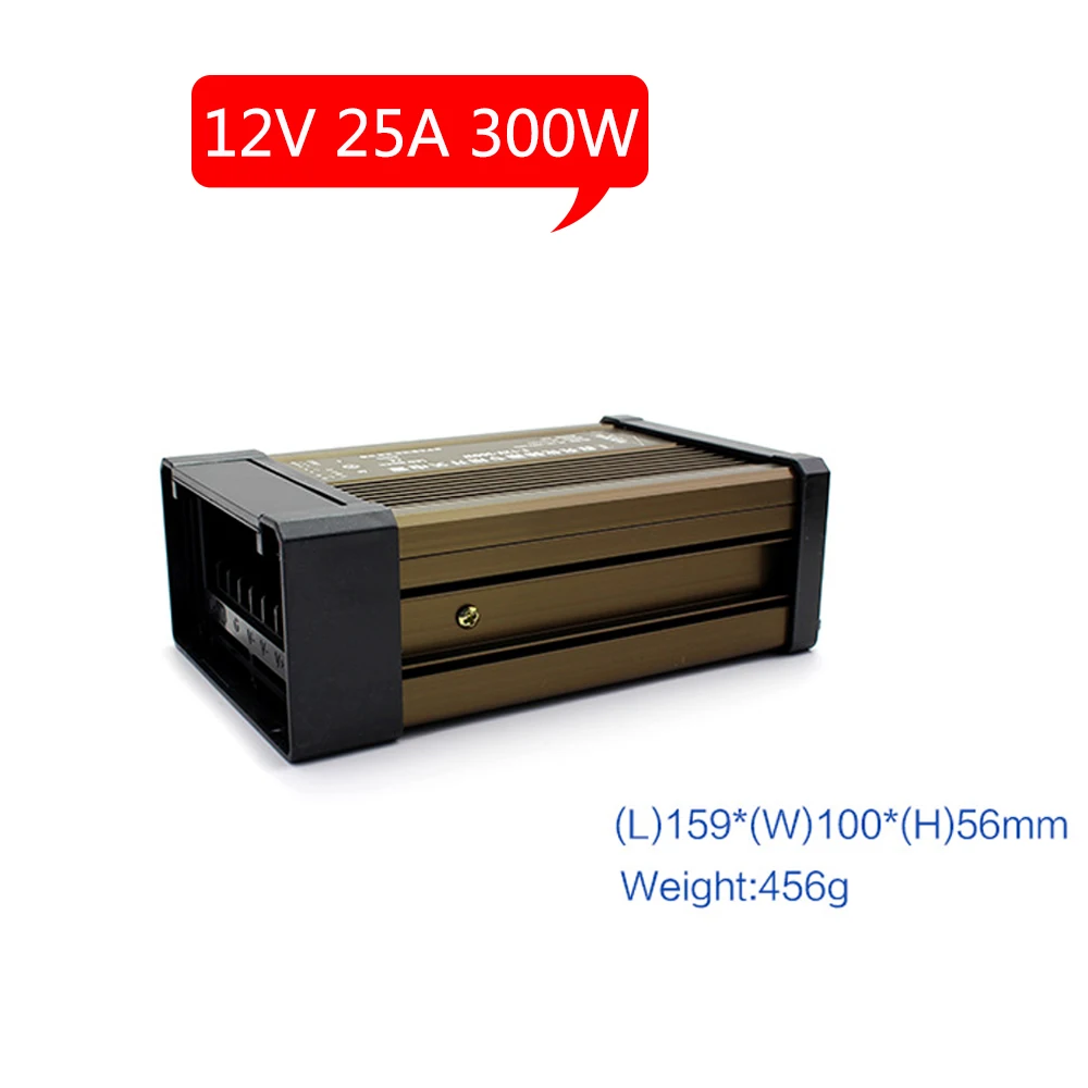 AC DC 220V 12 V непромокаемые Наружное освещение Трансформатор вольт 25A переключение