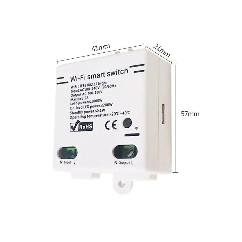 Ewelink Zigbee умный дом WiFi переключатель Domotica DIY пульт дистанционного управления выключатели для Alexa Echo умные вещи концентратор CLH@ 8 - Комплект: wifi control