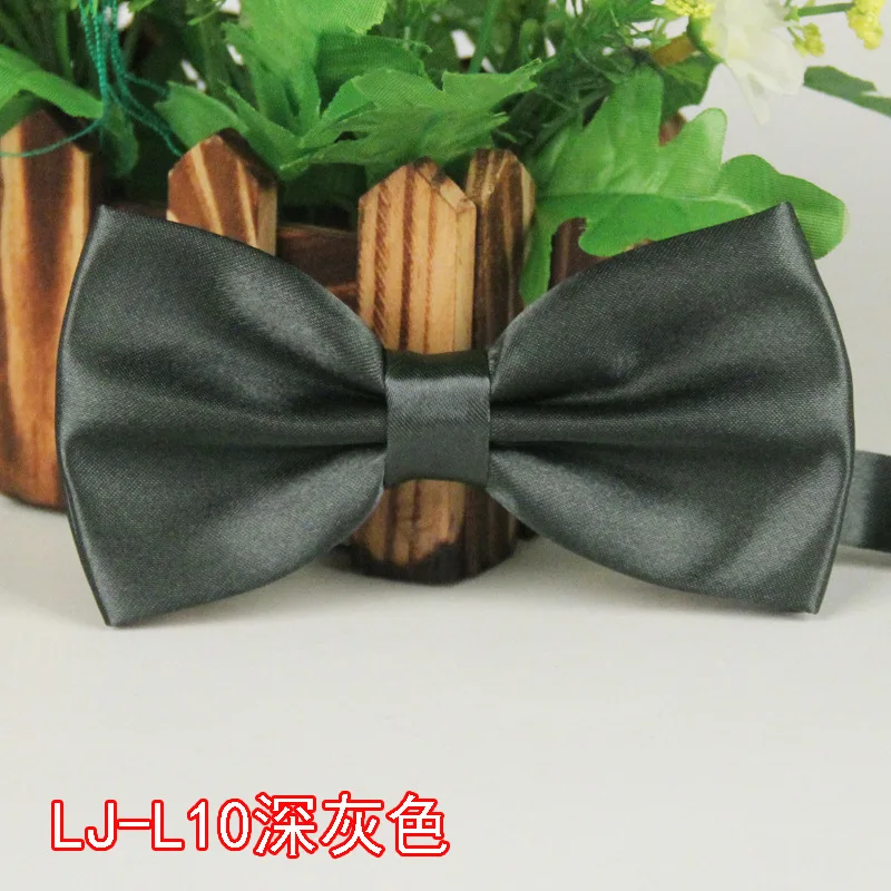 

Sitonjwly Mens Bowties for Women Polyester Solid Cravat for Men Butterfly Gravata Wedding Party Dress Bow Ties Custom Logo