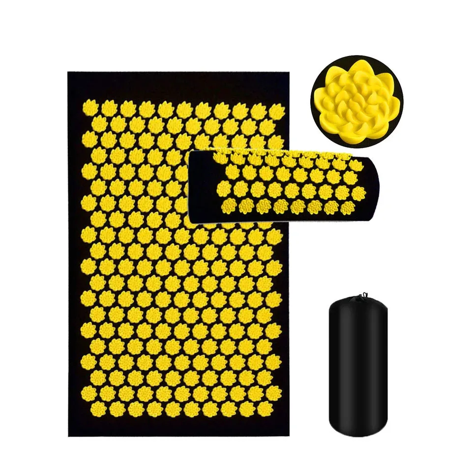 

New Yoga Mat Men's and Women's Indoor Fitness Body Training Press and Relax Muscle Massage Mat Acupoint Massage Mat