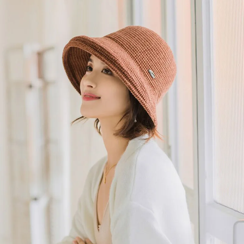 Женская вязаная шапка RUHAO ручной вязки в рыбацком стиле для осени и зимы 2019 |