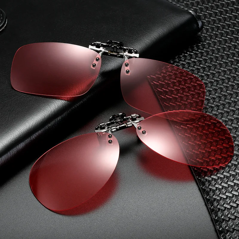 Zerosun поляризованные солнцезащитные очки с клипсами красные для рыбалки линзы