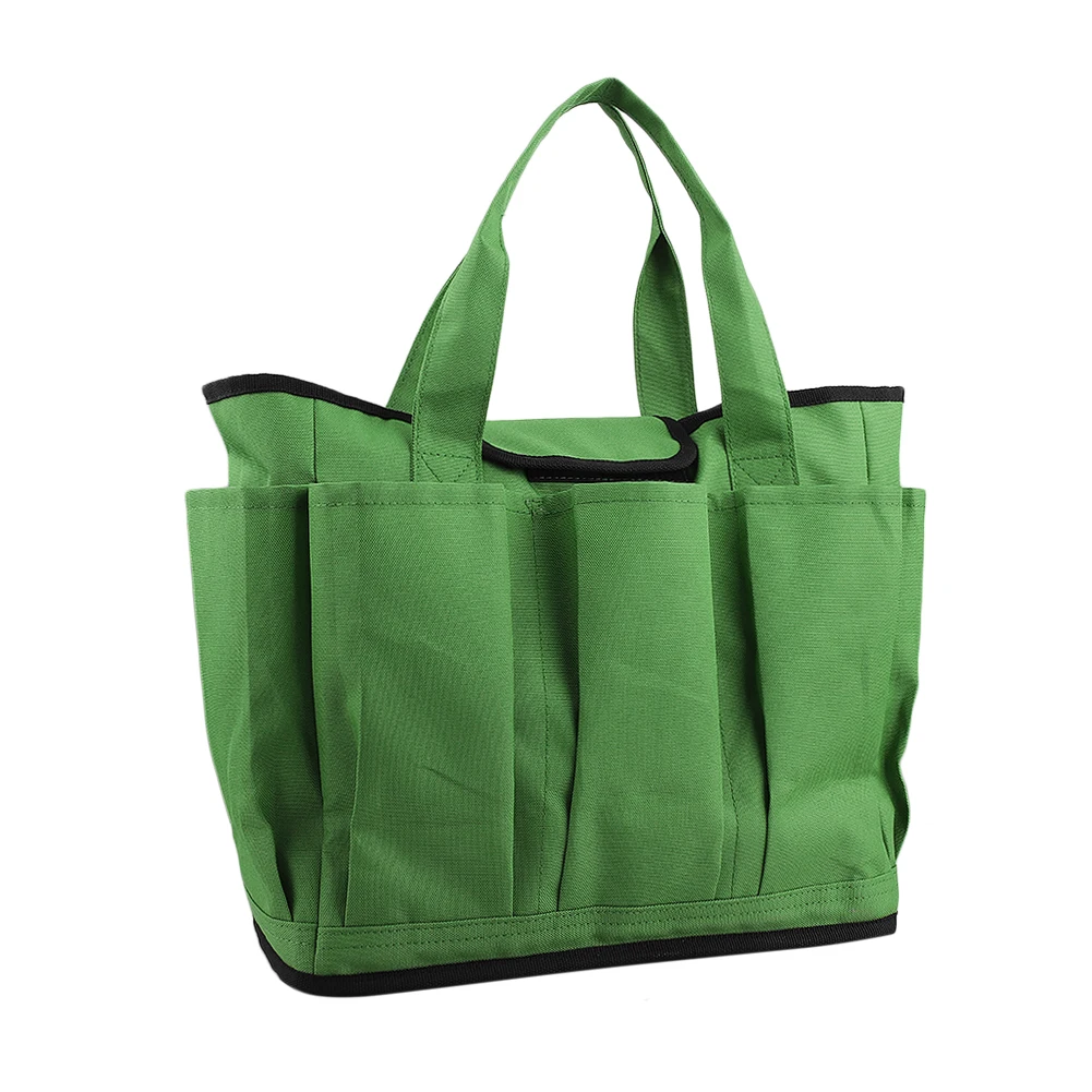 

Камера хранения садовых инструментов сумка для сада Сумка-тоут набор инструментов ручная сумка с 8 карманами Оксфорд для дома на открытом в...