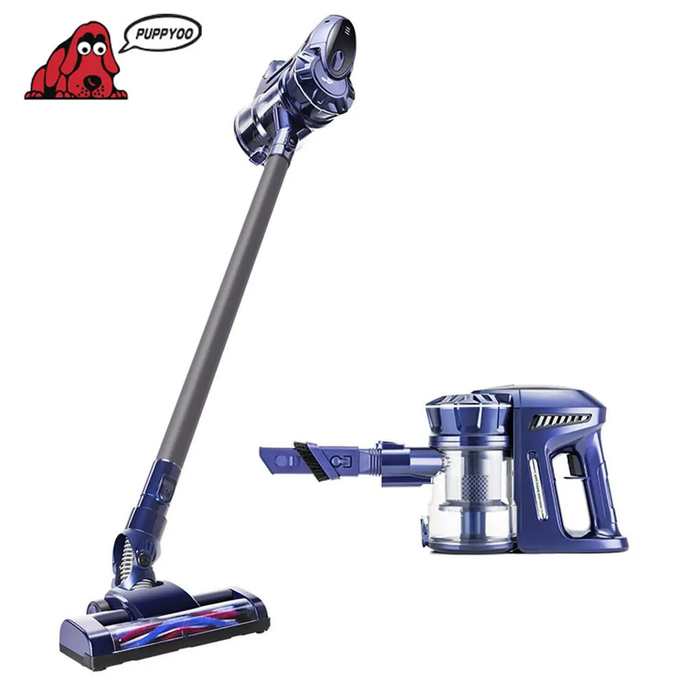 PUPPYOO беспроводной ручной домашний пылесос аспиратор для домашней литиевой