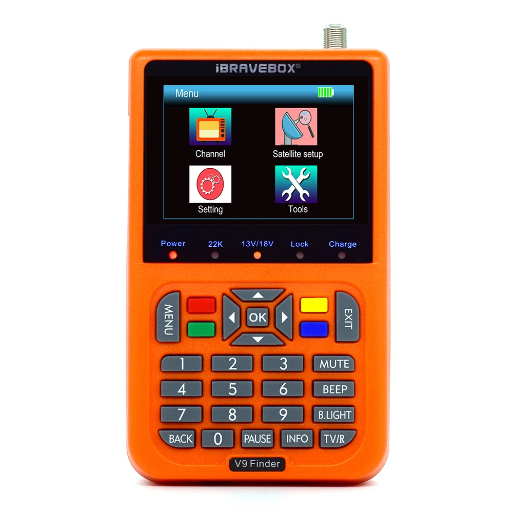 V9 Finder метр DVB S/S2 Цифровой спутниковый Высокое разрешение искатель Satfinder 3 5 дюймов