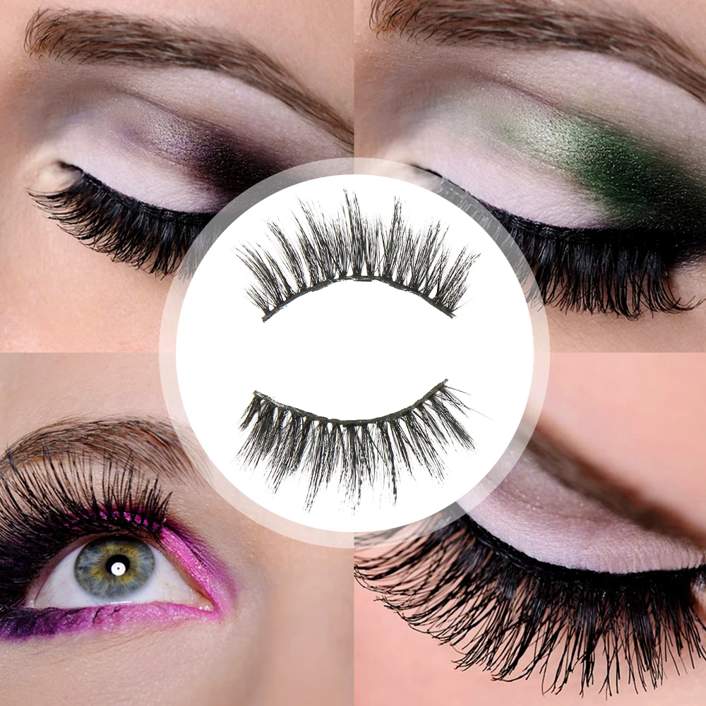 Faux Cils magnestique Naturel Магнитная жидкая подводка для глаз и магнитные накладные ресницы и Пинцет Набор магнитной подводки для глаз Накладные ресницы