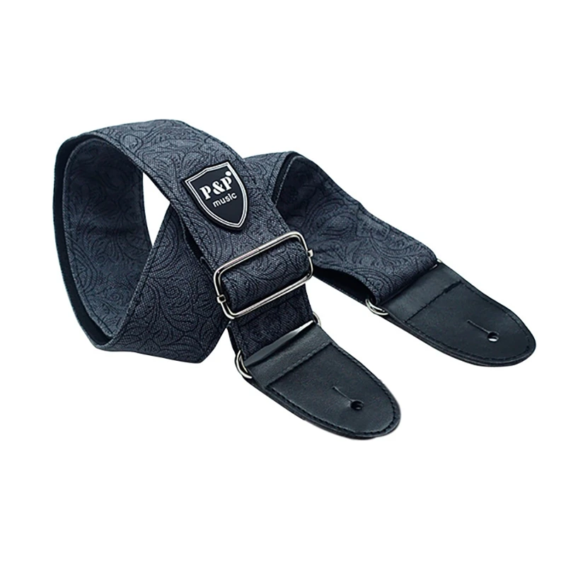 universal gitarre schulter gurt vintage einstellbar denim baumwolle gürtel für akustische elektrische bass gitarren 136x5cm free global ship