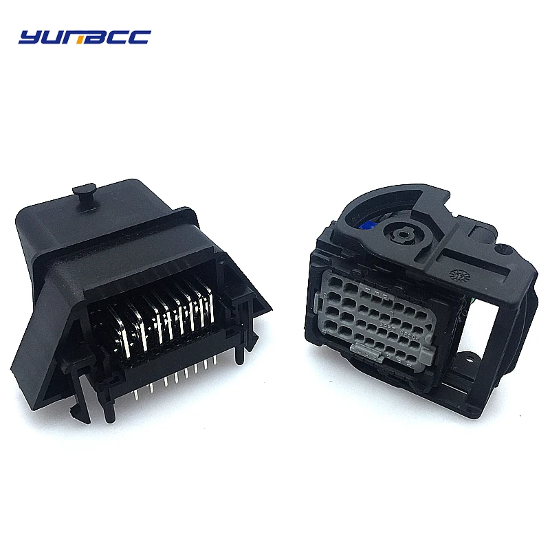 1 комплект 32 pin/way Мужской и женский автомобильный коннектор ECU 64334-0100 PPI0001488 PCB водонепроницаемый автомобильный разъем