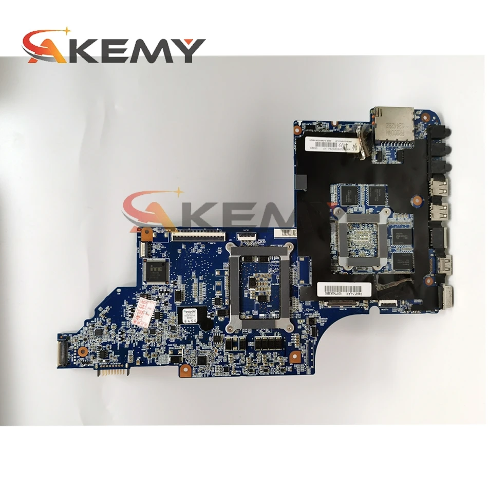 Akemy DV6-6000 motherboar 665341-001 для ноутбука HP pavilion DV6 DV6T исходный тест материнская плата 8 *