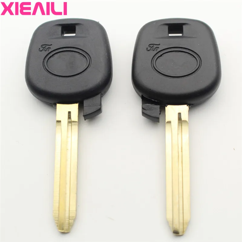 

XIEAILI 10Pcs Transponder Car Remote Key Fob Case For Toyota RAV4/Prado/Corolla/Camry/Reiz/Highlander/Yaris Key Shell S589