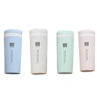 Термокружка пластиковая, двухслойная, 320 мл