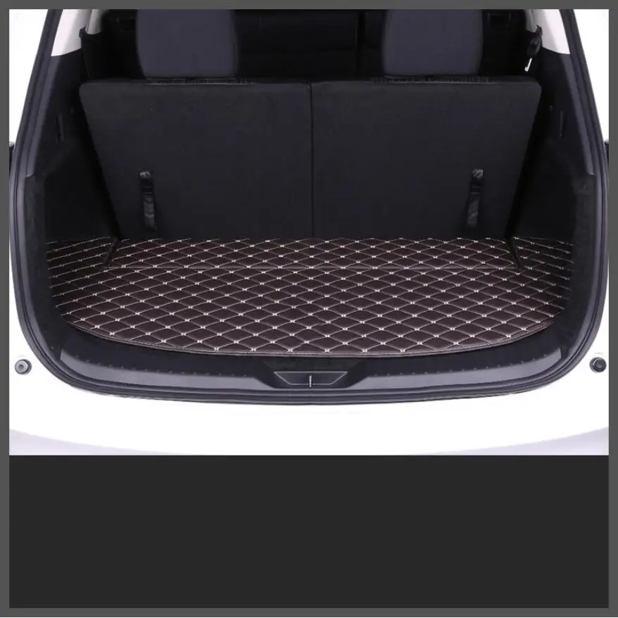 

for luxury fiber leather car trunk mat for mazda cx-8 2017 2018 2019 2020