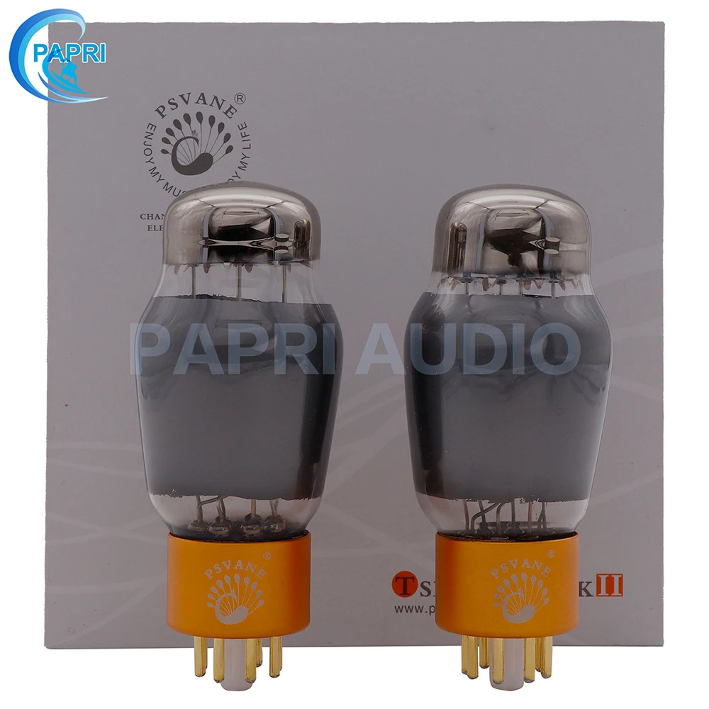 PAPRI PSVANE пары двойных ламп для вакуумной лампы Mark II Замена CV181 6SN7 6N8P винтажный Hi Fi