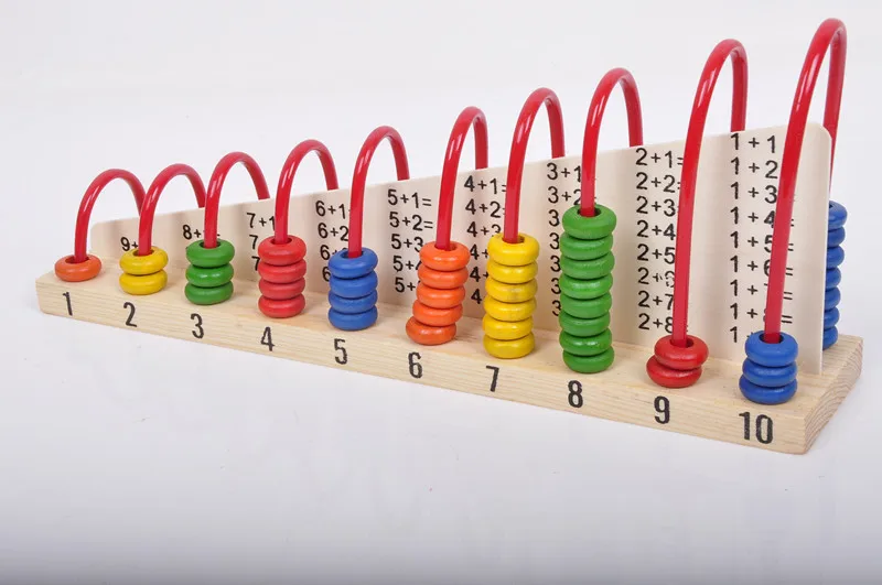Фигурка деревянная игрушка для малышей образовательная рамка abacus 1 + расчёт