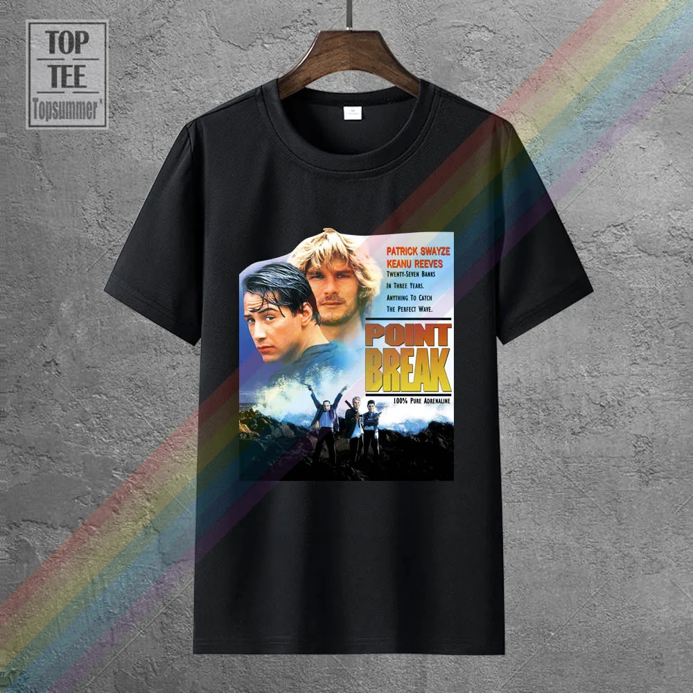 

Point Break Movie Poster Mens Carnival T Shirts Hot Lunch Tshirts Meme T-Shirts Retro Shirt Ussr Clothes Lgpxuw