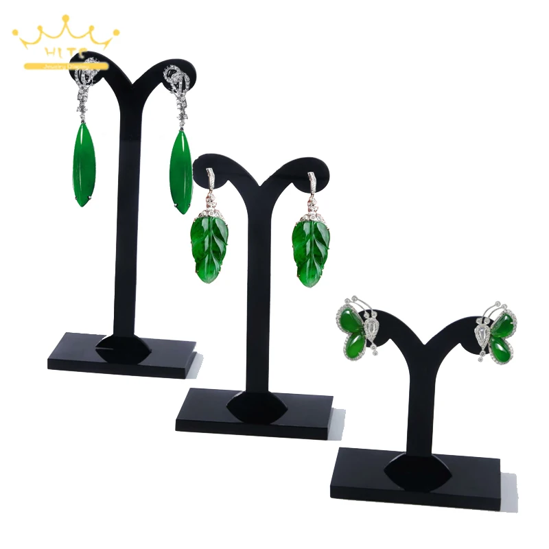 

Detachable Assembly Acrylic Earring Display Shelf Jewelry Showcase Props Earring Stud Holder 3 Pcs/Set