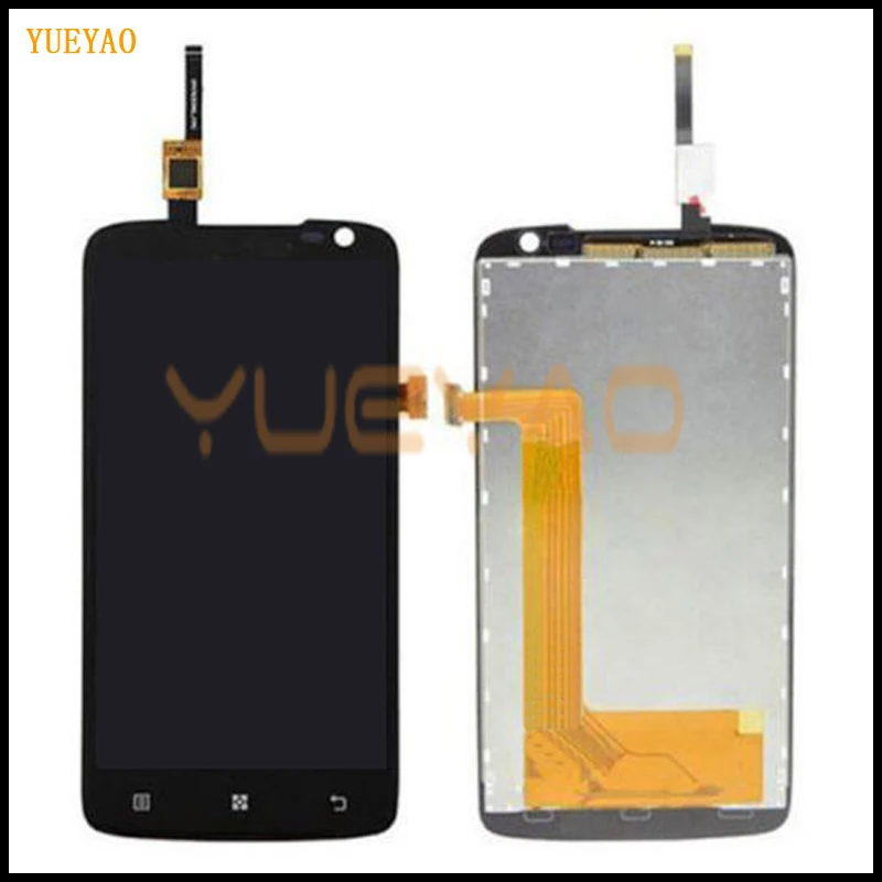 Жк экран YUEYAO для Lenovo S820 жк дисплей сенсорный дигитайзер датчик внешнее стекло в