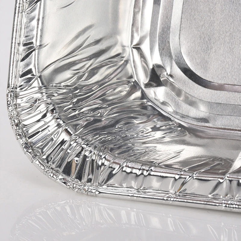 10 шт. одноразовые контейнеры из алюминиевой фольги для пищевых продуктов с
