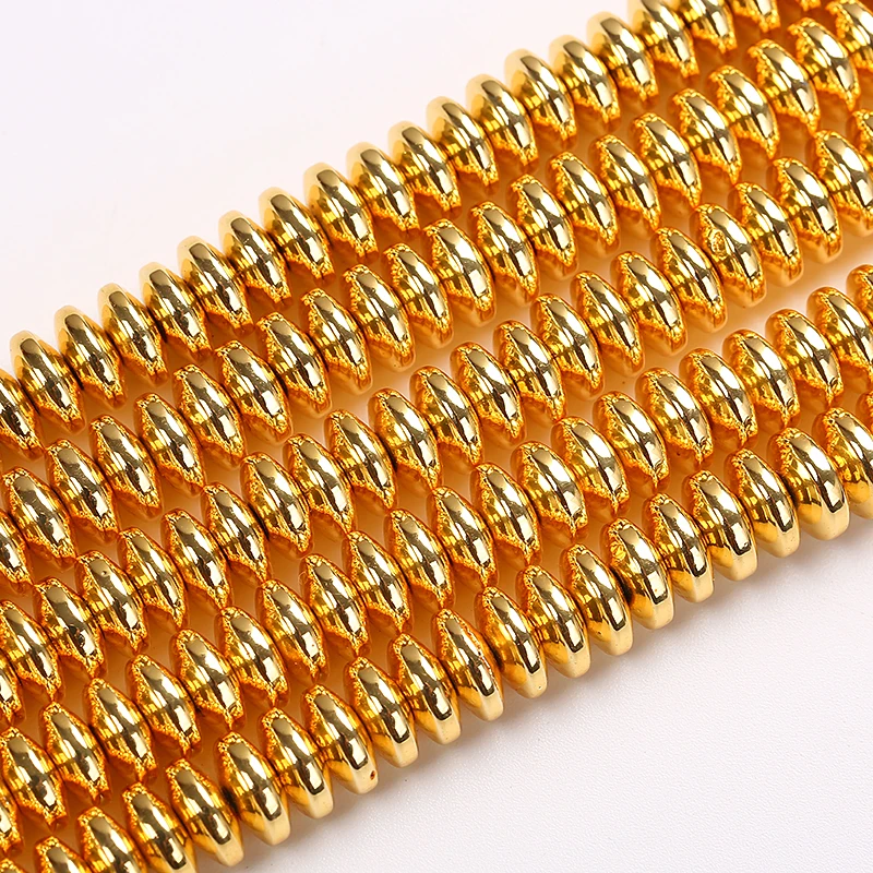 Бусины из гематита для изготовления ювелирных изделий 4/6/8 мм | Украшения и