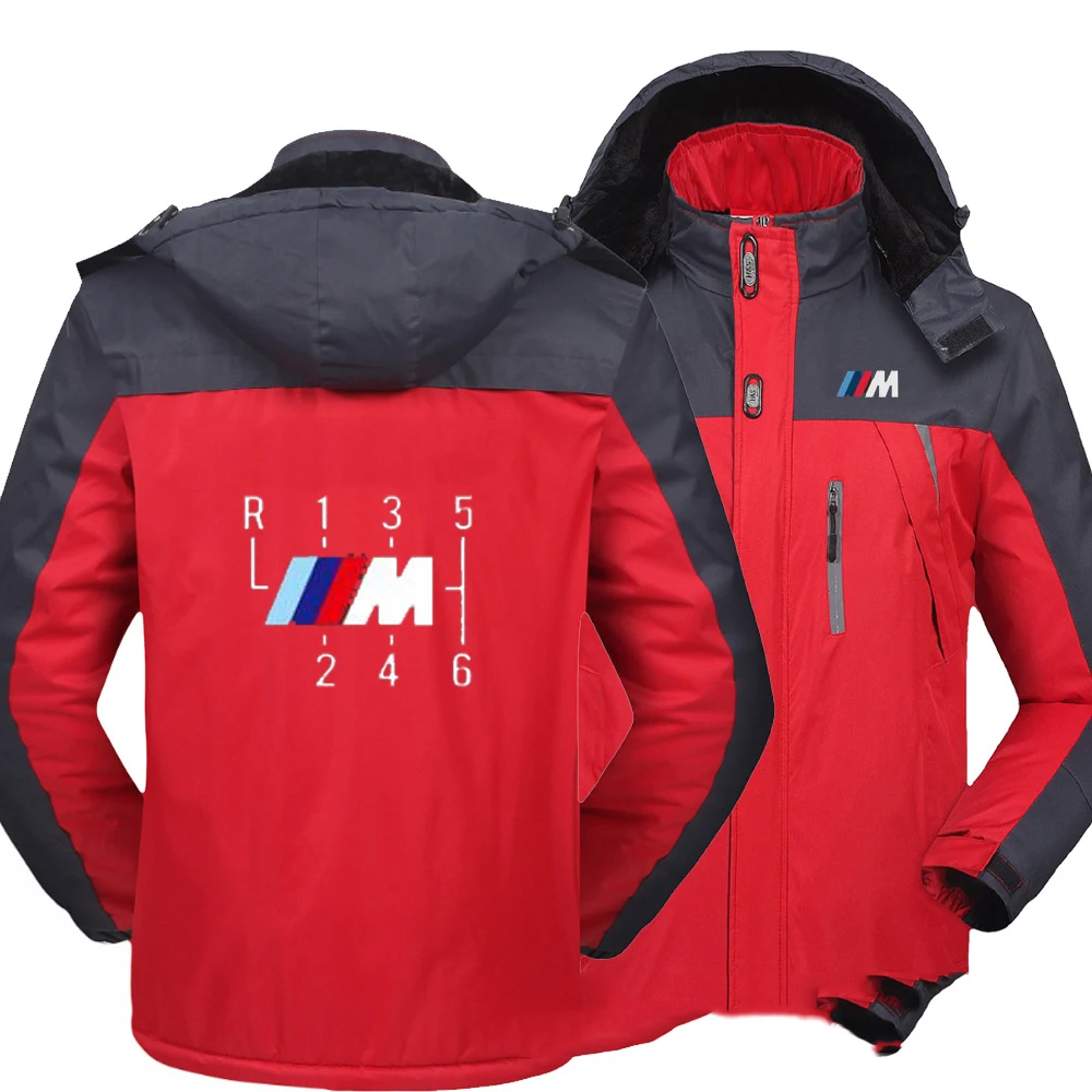 Мужская ветровка для BMW бархатная Толстая теплая ветрозащитная шуба военная