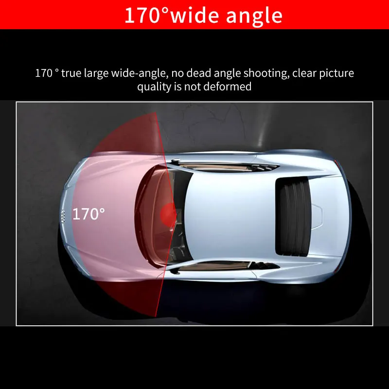 Видеорегистраторы для автомобилей Камера Dash Cam центральной консоли 1080P