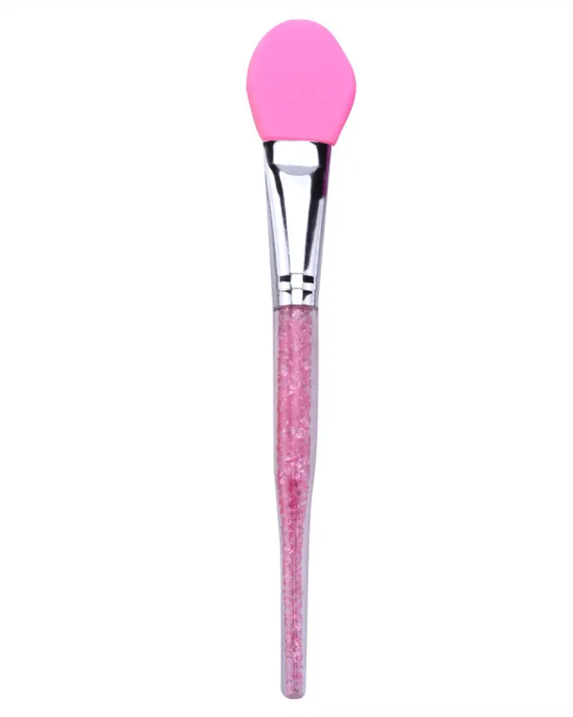 Pink Силиконовые стразы, маска, кисть для лица, глаз, сна, грязь, сделай сам, крем, смешивающий, уход за кожей, красота, тональный крем, консилер, инструмент, Maquiagem - Цвет: Pink