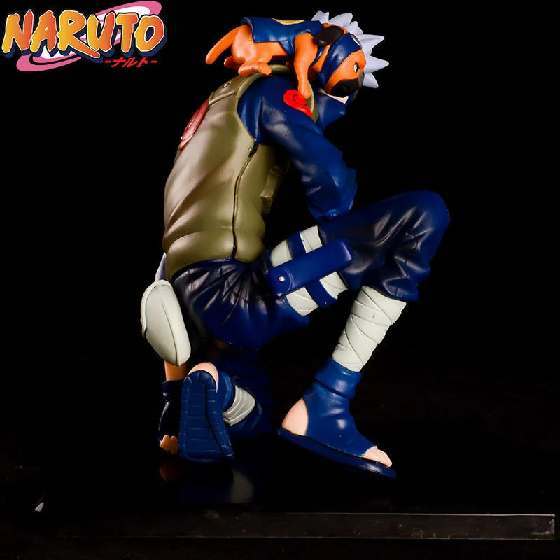 Аниме фигурки Наруто хапито хатакэ Какаси модель на коленях ПВХ экшн-фигурки