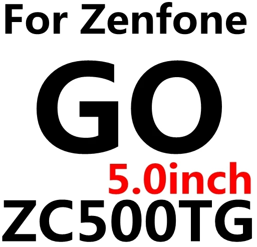 ZC500TG С уровнем твердости 9H 0,26 мм прозрачное закаленное Стекло для Asus Zenfone 2 Laser Ze500KL Ze550KL 5 GO ZC451TG Zenfone 3 Max Zc520TL ZB452KG ZC553KL ZB500KL пленка - Цвет: ZC500TG