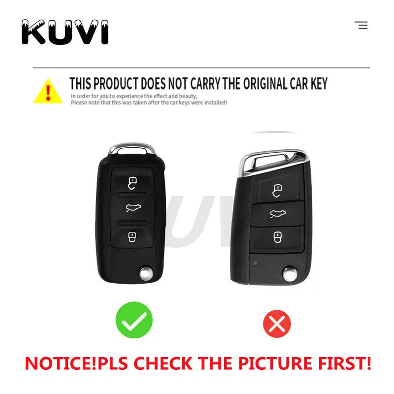 Кожаный чехол для автомобильного ключа из ТПУ Volkswagen VW Polo Golf Passat тигуан Жук Caddy T5 Up