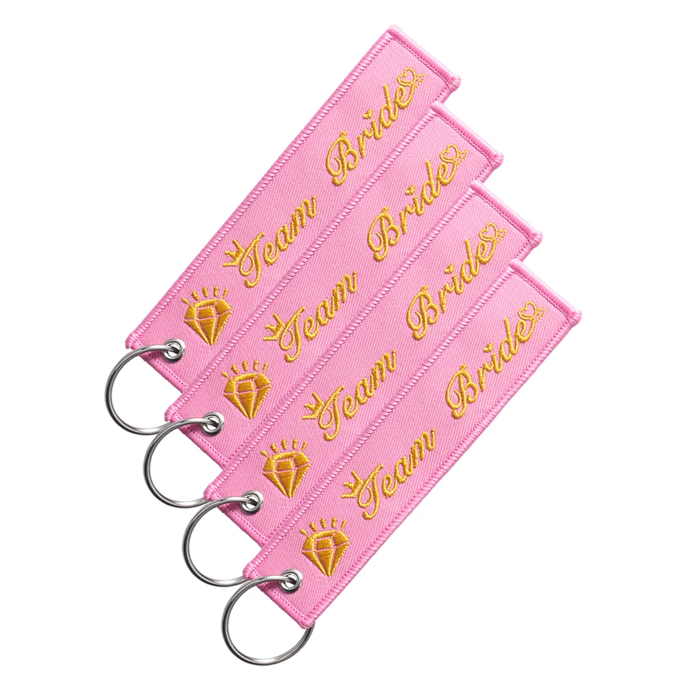 Модный брелок Chaveiro цепочка для свадебной вечеринки женщин розовое золото |