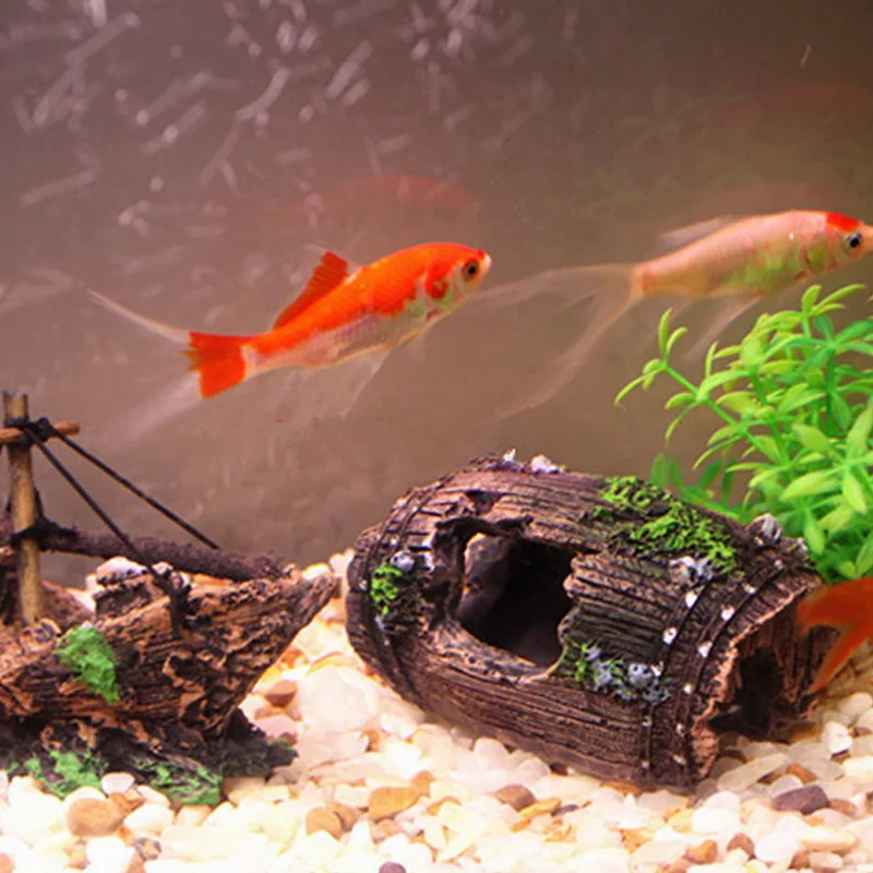 

Fish Tank Aquarium Decoration Cartoon House for Fish Tank Pineapple House Home Ornaments Aquarium Accessories Fish
