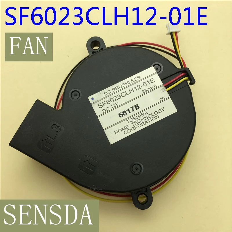 SF6023CLH12-01E 6023 12v 230mA Вентилятор охлаждения проектора Eb-x7 / S7 X8 W8 x9 c260s - купить по