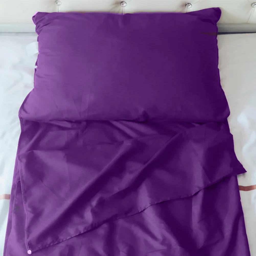 

Hot Sleeping Sheet Bag Sleep Sack Cover Portable Lightweight For Outdoor Camping Hiking Travel MVI-ing