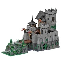 5110pcs moc 36658 medieval stone castle model kits small particles building blocks toy children educational toys birthday gift