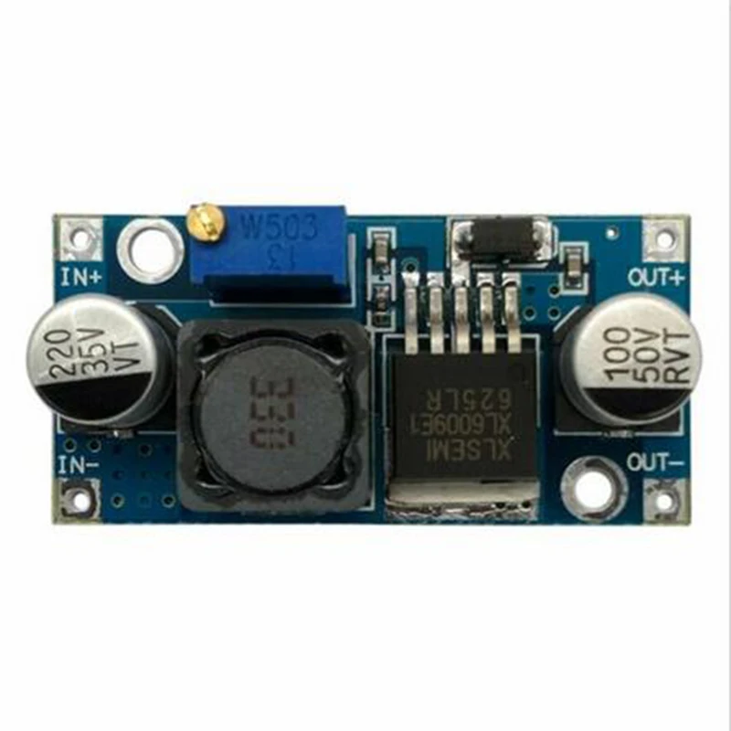 5 шт./компл. DC Регулируемый шаг вверх-вниз конвертер XL6009 модуль солнечных батарей